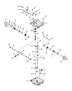 Part Location Diagram of 732-04523 MTD Spring-compression .
